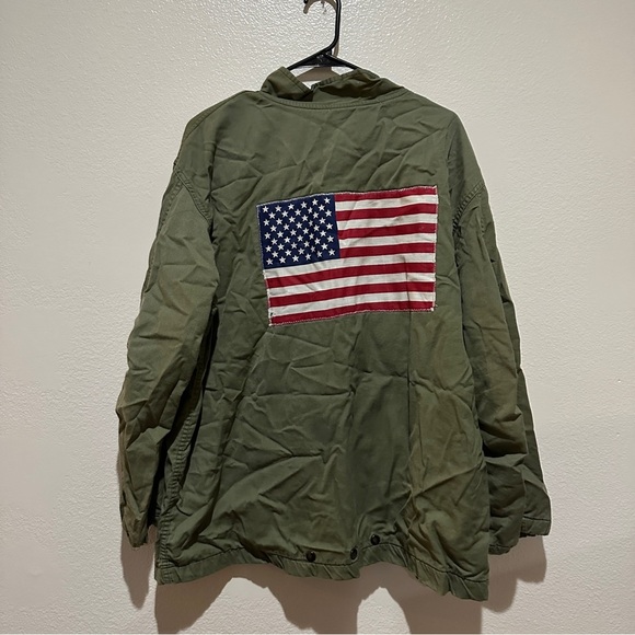 Vintage Army Jacket America Size Large - Picture 1 of 10
